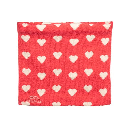 Front - Trespass Childrens/Kids Elliejo Heart Neck Warmer
