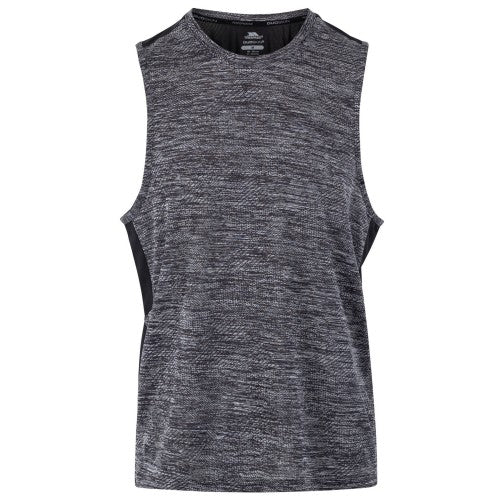 Front - Trespass Mens Palat TP75 Active Tank Top