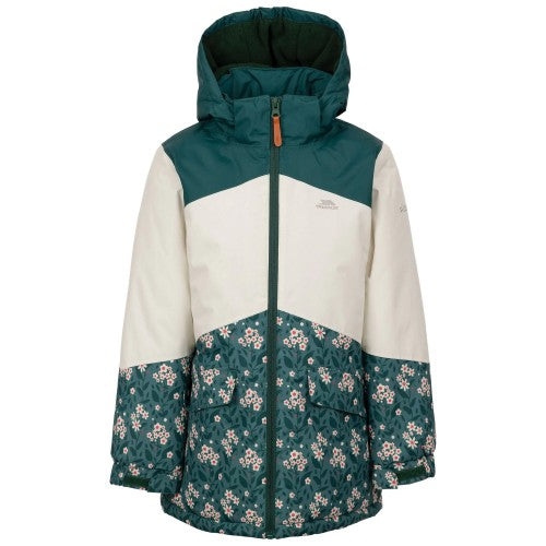 Front - Trespass Girls Jessa Raincoat