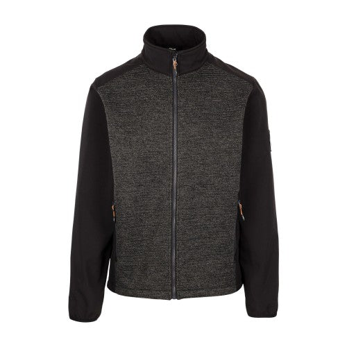 Front - Trespass Mens Mariano DLX Soft Shell Jacket