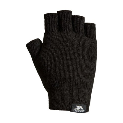 Front - Trespass Unisex Adult Dita Knitted Thinsulate Fingerless Gloves