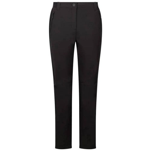 Front - Trespass Womens/Ladies Tawny DLX Softshell Trousers