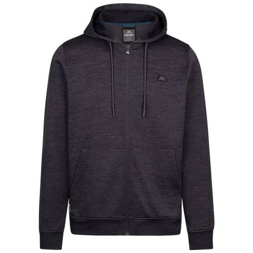 Front - Trespass Mens Fewston Full Zip Hoodie