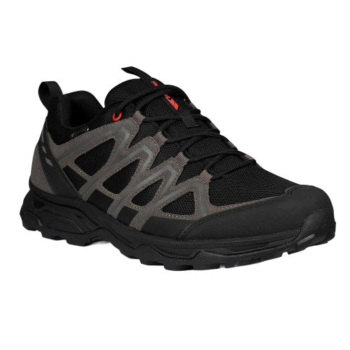 Front - Trespass Mens Carraig Suede Walking Shoes