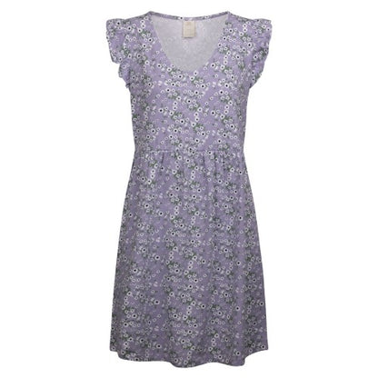Front - Trespass Womens/Ladies Gertha Daisy Jersey Dress