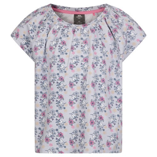 Front - Trespass Girls Josey Flowers Top