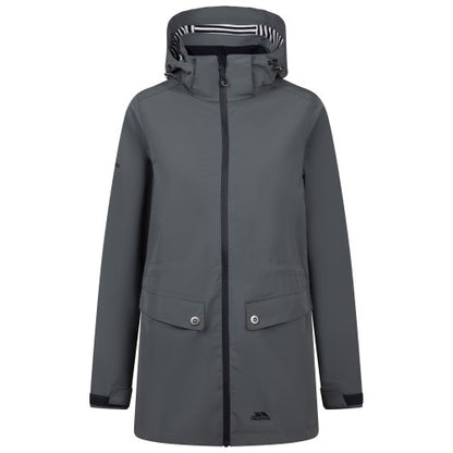 Front - Trespass Womens/Ladies Tiverton Waterproof Jacket