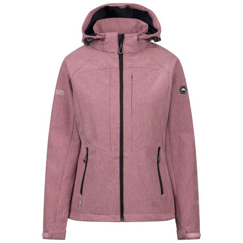 Front - Trespass Womens/Ladies Fryatt Soft Shell Jacket