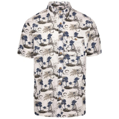 Front - Trespass Mens Frantom Woven Casual Shirt