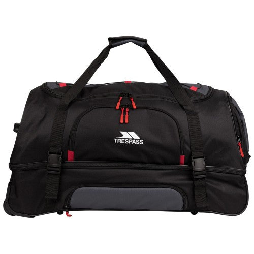 Front - Trespass Fero 100L Wheeled Duffel Bag