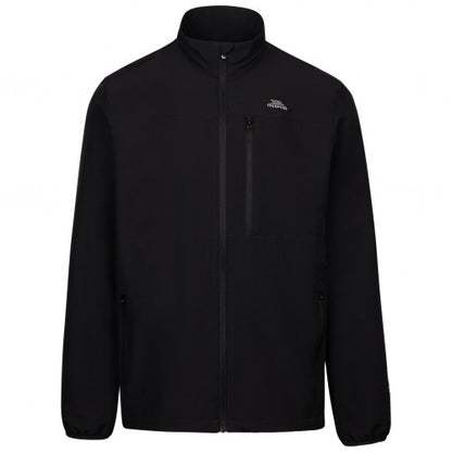 Front - Trespass Mens Filmford Packaway Waterproof Jacket