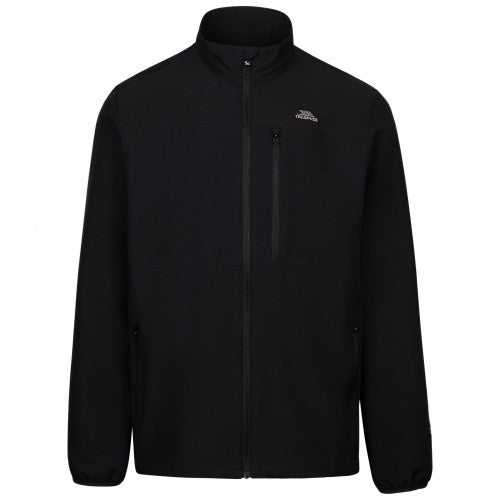 Front - Trespass Mens Filmford Packaway Waterproof Jacket
