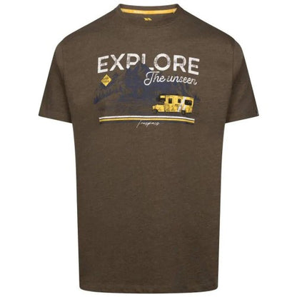 Front - Trespass Mens Thelon Printed Casual T-Shirt