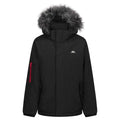 Front - Trespass Boys Braddan Padded Raincoat
