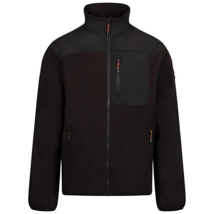 Front - Trespass Mens Lafferty Fleece Jacket