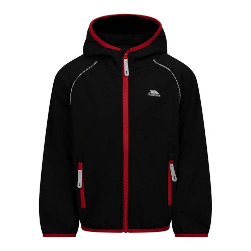 Front - Trespass Childrens/Kids Belmoon Soft Shell Jacket