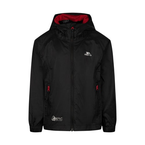 Front - Trespass Childrens/Kids Qikpac Packaway Jacket