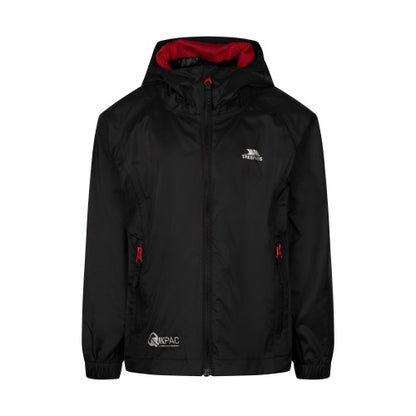 Front - Trespass Childrens/Kids Qikpac Packaway Jacket