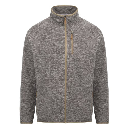 Front - Trespass Mens Cochrane AT300 Fleece Jacket