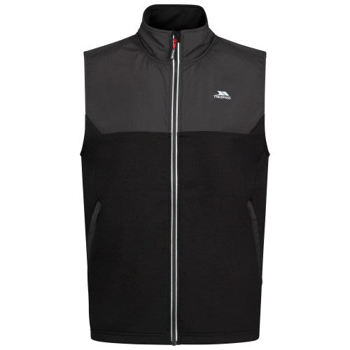Front - Trespass Mens Eboy Active Gilet