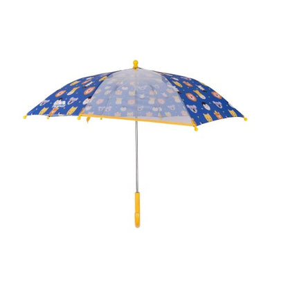 Front - Trespass Childrens/Kids Drizzle Animal Print Stick Umbrella