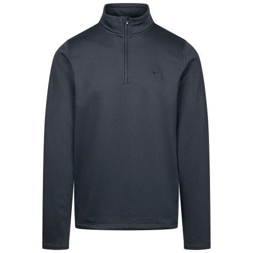 Front - Trespass Mens Fulbrook AT200 Quarter Zip Fleece Top