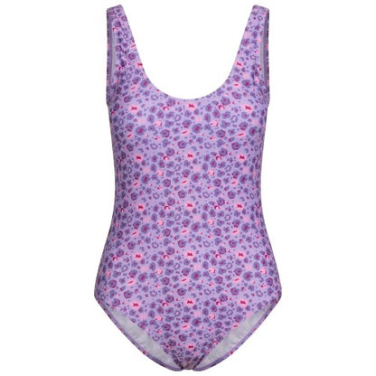 Front - Trespass Womens/Ladies Helena Jasmine One Piece Swimsuit
