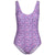 Front - Trespass Womens/Ladies Helena Jasmine One Piece Swimsuit