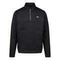 Front - Trespass Mens Jay Quarter Zip Long-Sleeved Top