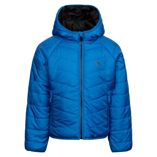 Front - Trespass Childrens/Kids Dessieboy Reversible Jacket