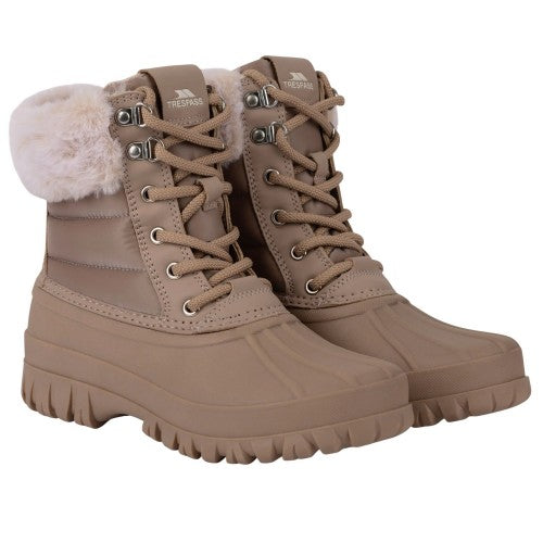 Front - Trespass Womens/Ladies Briony Snow Boots