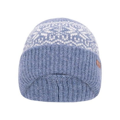 Front - Trespass Unisex Adult Kailer Fair Isle Knitted Beanie