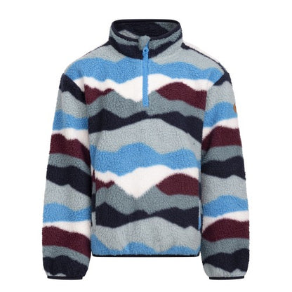 Front - Trespass Childrens/Kids Ovie Half Zip Fleece Top