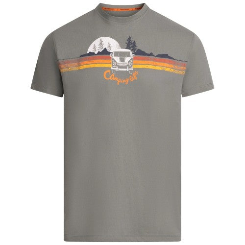 Front - Trespass Mens Cromer II Printed Casual T-Shirt