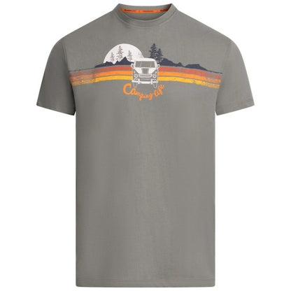 Front - Trespass Mens Cromer II Printed Casual T-Shirt