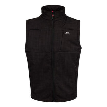 Front - Trespass Mens Baro TP50 Softshell Gilet