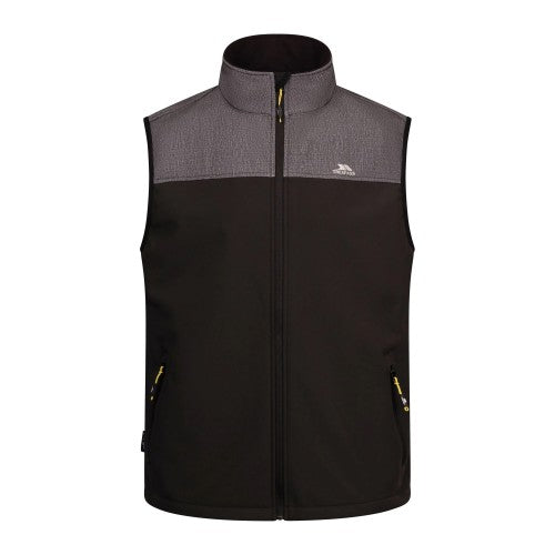 Front - Trespass Mens Abbott Softshell Jacket
