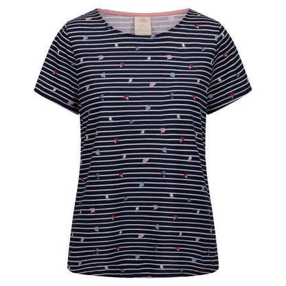 Front - Trespass Womens/Ladies Myla Printed Top