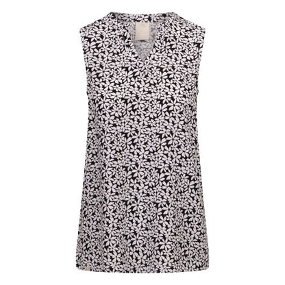 Front - Trespass Womens/Ladies Kaylyn Printed Vest Top