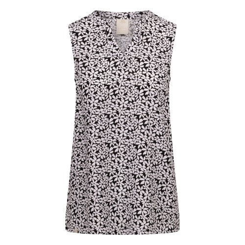 Front - Trespass Womens/Ladies Kaylyn Printed Vest Top