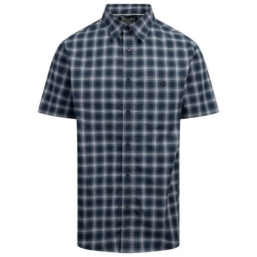 Front - Trespass Mens Barry Short-Sleeved Shirt