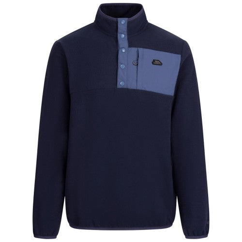 Front - Trespass Mens Hosta Anti-Pilling Fleece Top