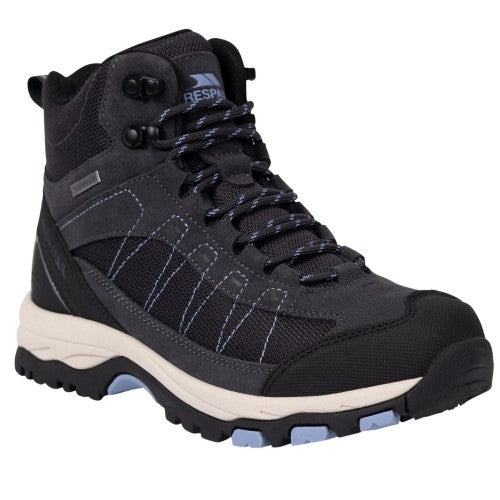 Front - Trespass Womens/Ladies Scree Suede Mid Cut Boots