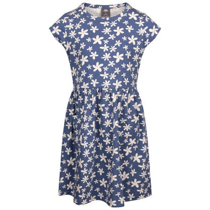 Front - Trespass Girls Happiness Heart Short-Sleeved Dress