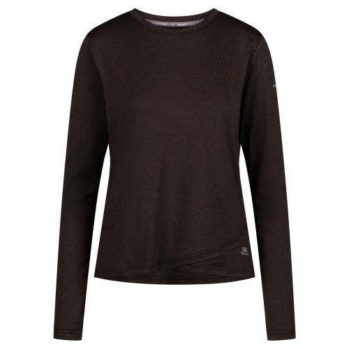 Blue Haze Marl - Front - Trespass Womens-Ladies Britney Active Top