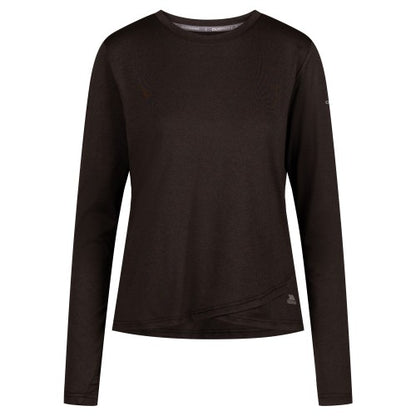 Blue Haze Marl - Front - Trespass Womens-Ladies Britney Active Top