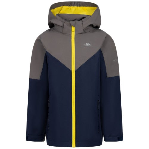 Front - Trespass Childrens/Kids Blaytor Waterproof Jacket