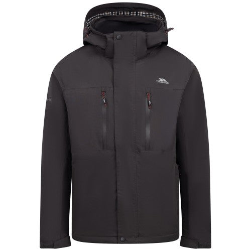 Front - Trespass Mens Griminish Waterproof Jacket