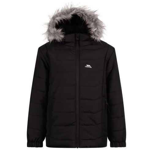 Front - Trespass Boys Belcrest Padded Jacket