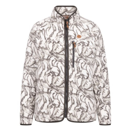 Front - Trespass Womens/Ladies Jessie Printed Fleece Jacket